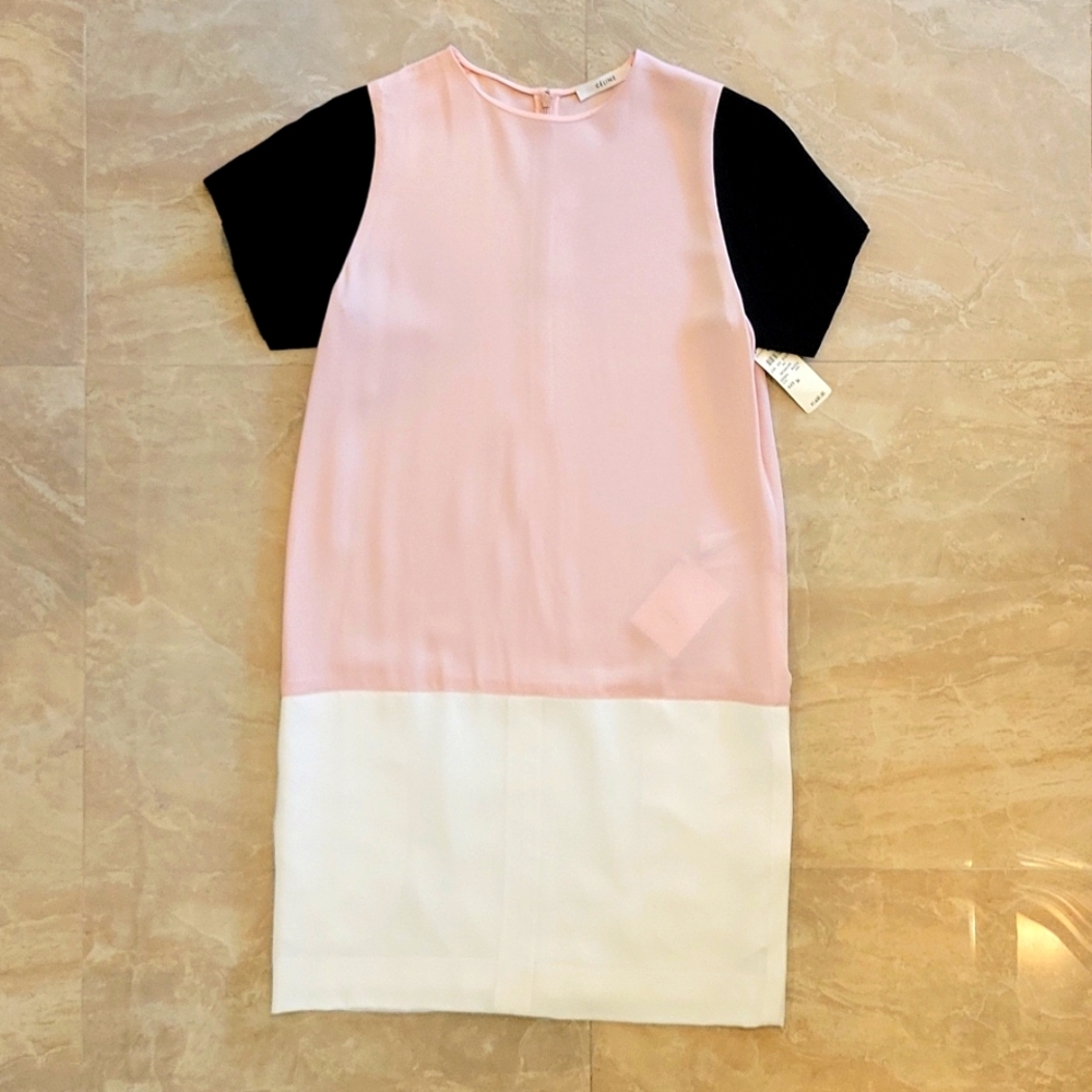 NWT CELINE Color Block Dress